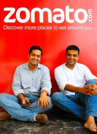 Zomato Founders Deepinder Goyal and Pankaj Chadda