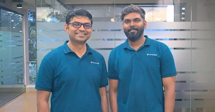 CoverSelf co-foundersRajasekhar Maddireddy and Raghavendra Pawar