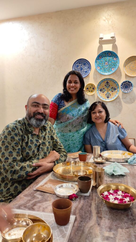 Soni at a pop-up event by home chef Surabhi Bhandari