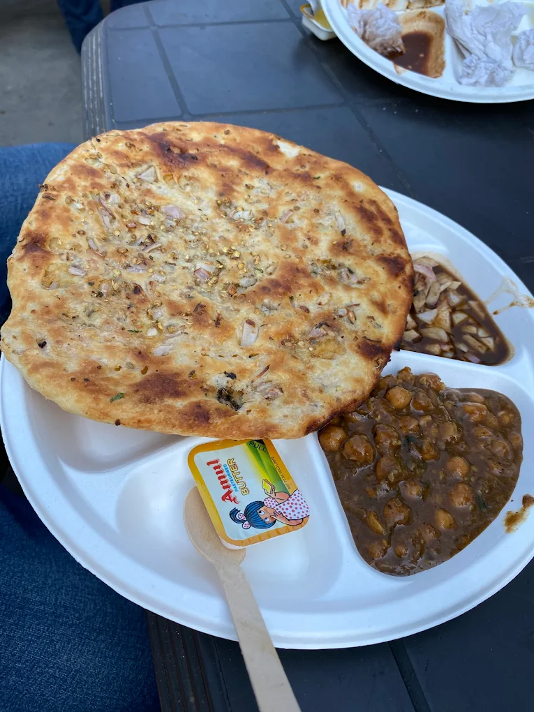 Amritsari Kulcha Stuffing: Best street food in Gurgaon